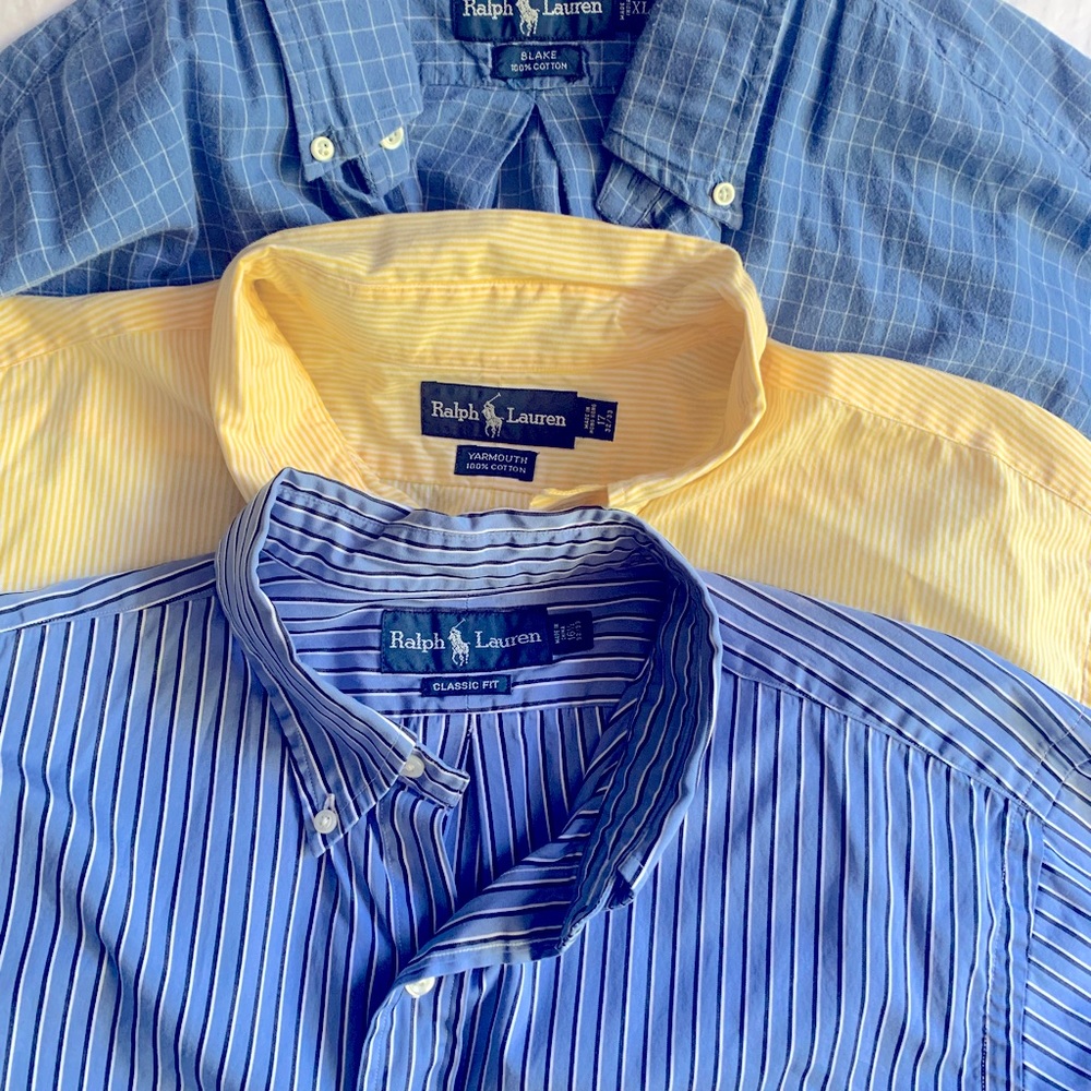 Ralph Lauren Button Down Lot of 3.
